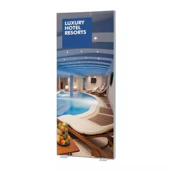 Rama tekstylna naścienna 75 mm LED